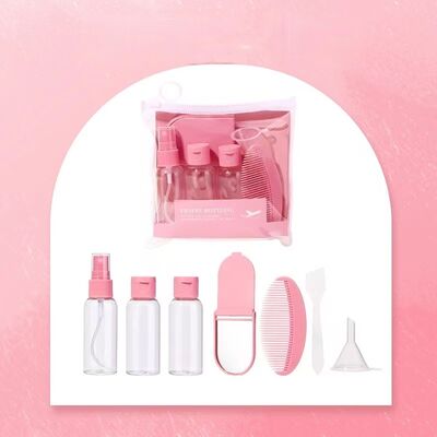 50 ml PET-lotionpompfles ️ Draagbare reisgrootte, lekvrije huidverzorgingscontainer, aangepaste kleur beschikbaar