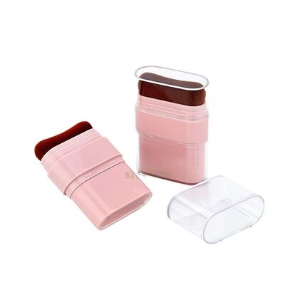 Groothandel 10 g capaciteit lege blush stick met aanpasbare afdruk en voedsel-grade plastic voor deodorant balsem