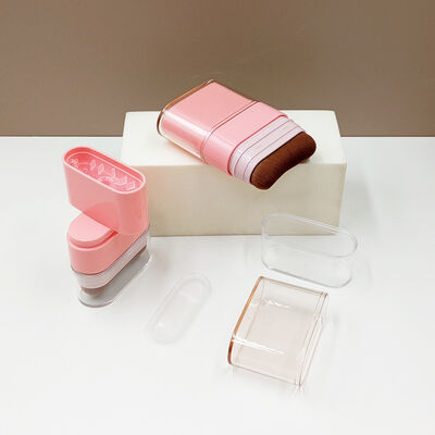 Groothandel 10 g capaciteit lege blush stick met aanpasbare afdruk en voedsel-grade plastic voor deodorant balsem