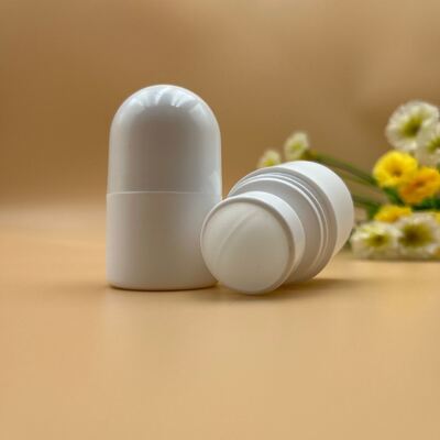 Groothandel 30 ml 50 ml PP-rolffles voor voedingsmiddelen Aanpasbare rolfles voor deodorant en huidverzorging
