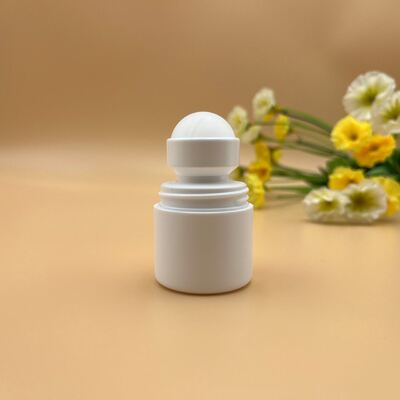 Groothandel 30 ml 50 ml PP-rolffles voor voedingsmiddelen Aanpasbare rolfles voor deodorant en huidverzorging
