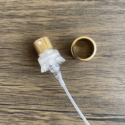 15 mm halsgrootte aluminium-plastiek fijne mist sproeier met lekkagebestendige krimp afdichting voor parfum