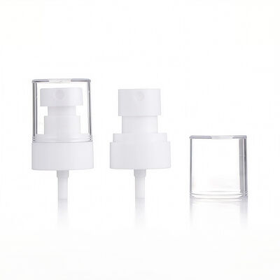 Premium Plastic Lotion Pump Dispenser met duidelijke dop voor huidverzorging, cosmetica en producten voor persoonlijke verzorging