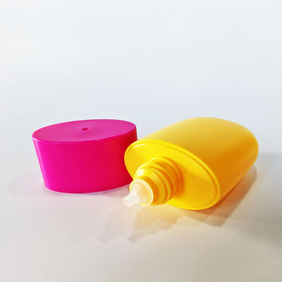 50 ml draagbare aanpasbare cosmetische plastic fles voor zonnebrandcrème en BB-crème