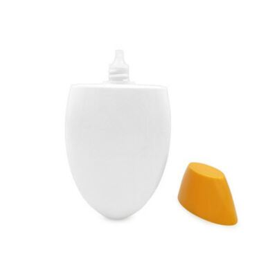 50 ml Persoonlijke kleuren lekkagebestendige cosmetische plastic fles voor zonnescherm en crème container