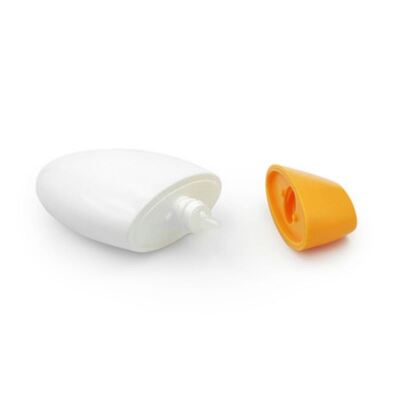 50 ml Persoonlijke kleuren lekkagebestendige cosmetische plastic fles voor zonnescherm en crème container