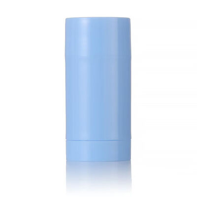 Custom Color Twist-Up PP Plastic Deodorant Container OEM/ODM Private Label 15g 30g 50g 75g Roll-On Parfumfles voor lichaamszorg