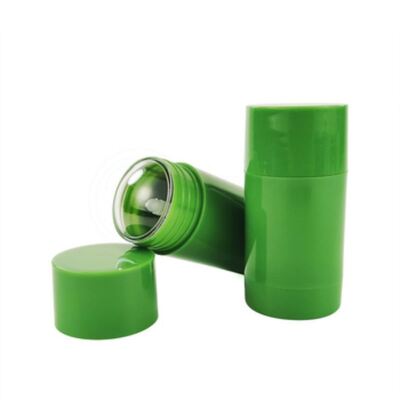 Custom Color Twist-Up PP Plastic Deodorant Container OEM/ODM Private Label 15g 30g 50g 75g Roll-On Parfumfles voor lichaamszorg