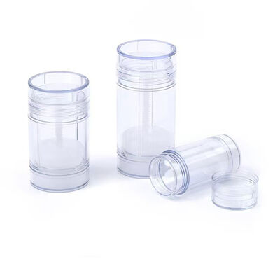 Custom Color Twist-Up PP Plastic Deodorant Container OEM/ODM Private Label 15g 30g 50g 75g Roll-On Parfumfles voor lichaamszorg