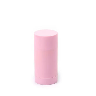 Custom Color Twist-Up PP Plastic Deodorant Container OEM/ODM Private Label 15g 30g 50g 75g Roll-On Parfumfles voor lichaamszorg