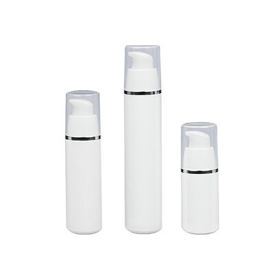 Groothandel 15 ml 30 ml 50 ml luchtloze pompflessen voor huidverzorging met OEM ODM aanpassing in voedsel PP