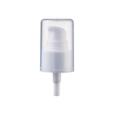 24 mm externe veer dubbel schelp lekvrije crempomp dispenser voor cosmetische flessen