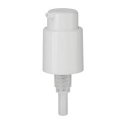 24 mm externe veer dubbel schelp lekvrije crempomp dispenser voor cosmetische flessen