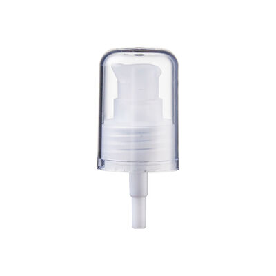 24 mm externe veer dubbel schelp lekvrije crempomp dispenser voor cosmetische flessen