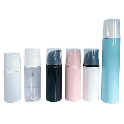 Groothandel PET PP-schuimpompfles 100 ml 120 ml 150 ml met lekvrij ontwerp voor gezichtsreiniger en vloeibare zeep