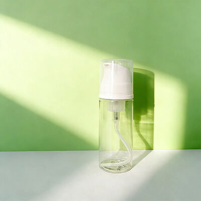 Groothandel PET PP-schuimpompfles 100 ml 120 ml 150 ml met lekvrij ontwerp voor gezichtsreiniger en vloeibare zeep