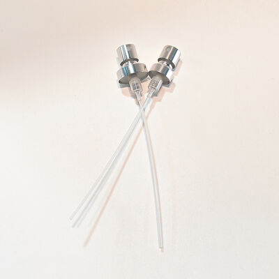 20 mm luxe metalen parfumpomp met beschermkap