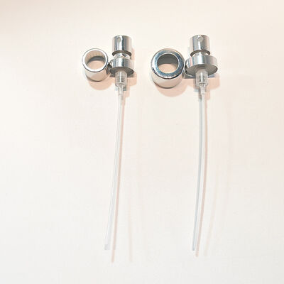 20 mm luxe metalen parfumpomp met beschermkap