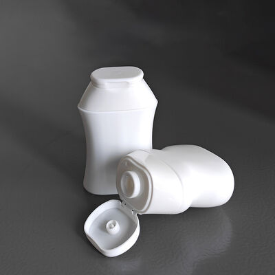 Flip Top Cap Design 40 ml 60 ml HDPE cosmetische fles met aanpasbare vormen voor shampoo en huidverzorging