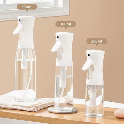 Warm verkoop 100ml 150ml 200ml 500ml & 700ml Plastic continu spray fles met fijne mist sproeier