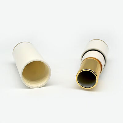 4g Boven/onder met pak en zegel Cirkel Lipgloss Tube Accepteert meerkleurig drukwerk