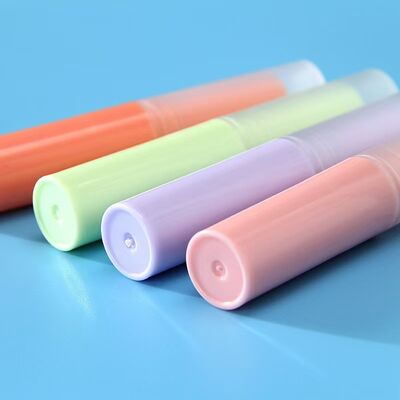 Groothandel 3G Plastic Cylinder Lip Stick Tube Leeg Verpakking Matte Tube voor Lip Care Balsem