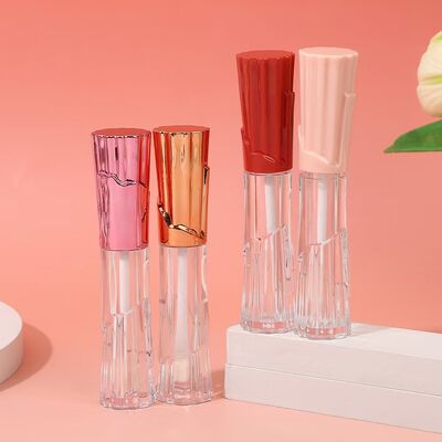 Groothandel 6 ml kunststof lipgloss buis - lekvrije lege cosmetische container voor lipmake-up