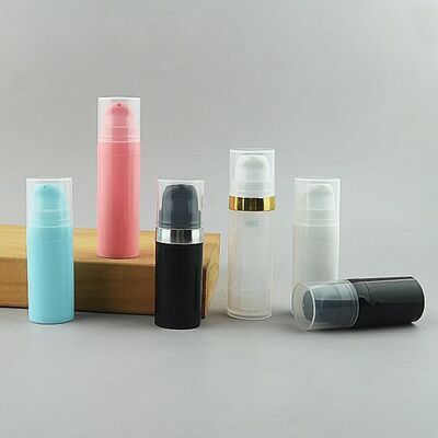 Groothandel Mono-Materiaal PP Airless Pompfles 5ml 10ml 15ml Recyclebare Vacuümpomp voor Huidverzorging