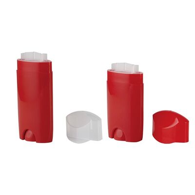 Groothandel Custom Color 50ml 80ml PP Plastic Deodorant Tube met Silk Screen Printing lege cosmetische verpakking