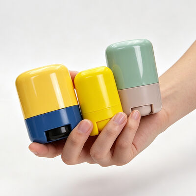 Hervulbare Deodorant Stick Tube met aangepaste afdruk en vervangbare inwendige fles in 13g 30g 50g 75g maten