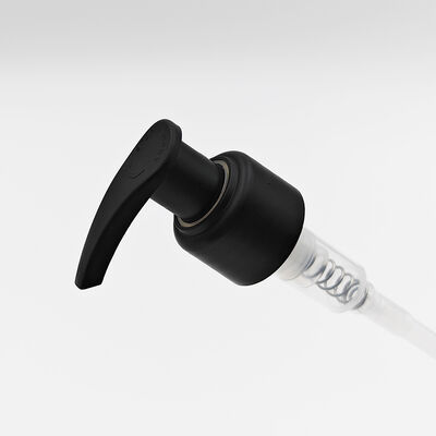 Groothandel Matte Black Lotion Pump met linker-rechts vergrendeling en aan-uit-functie voor cosmetische flessen
