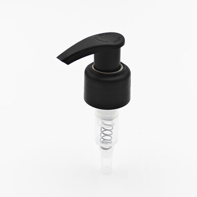 Groothandel Matte Black Lotion Pump met linker-rechts vergrendeling en aan-uit-functie voor cosmetische flessen