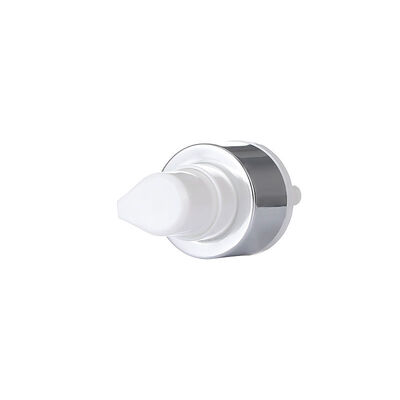 Cosmetische crème pomp met UV-bedrukking en schroefsluiting, kunststof lotionpomp met nekmaten 20/410 en 24/410
