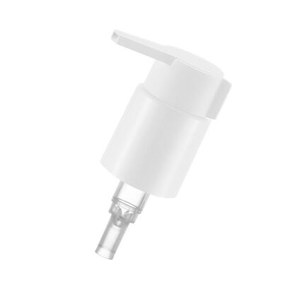 Draagbare schroefopname crème pomp lotion pomp met 20/410 24/410 28/410 PP plastic voor cosmetica OEM