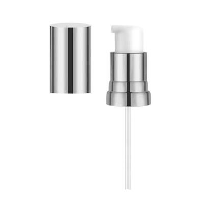 Aluminium-Plastic Anti-lek Crème Pomp Dispenser met Gouden Stempel voor Cosmetische Crème Pomp Flessen