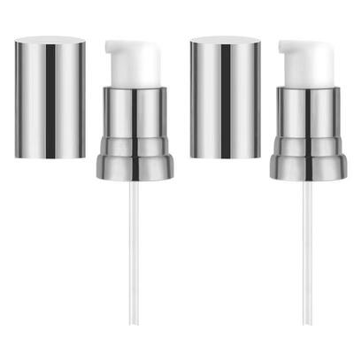 Aluminium-Plastic Anti-lek Crème Pomp Dispenser met Gouden Stempel voor Cosmetische Crème Pomp Flessen