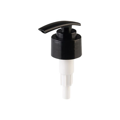 Witte Geribbelde Lotionpomp 24mm 28mm Plastic Lotionpomp Schroefbare Zeepdispenser Pomp voor Flessen