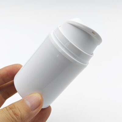 Customized Plastic 50g PP Airless Bottle with Vacuum Lotion Pump for Cosmetic Packaging