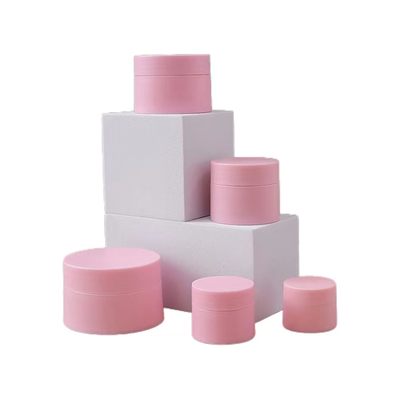 Plastic PP Cream Jar 5g tot 50g Custom Colors MOQ 10000pcs