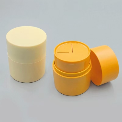 50 g Plastic PP Cosmetic Jar voor Reinigingscrème